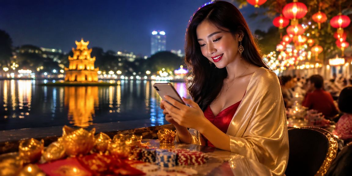 Người dùng tại Hà Nội trải nghiệm casino trực tuyến an toàn qua điện thoại tại chợ đêm