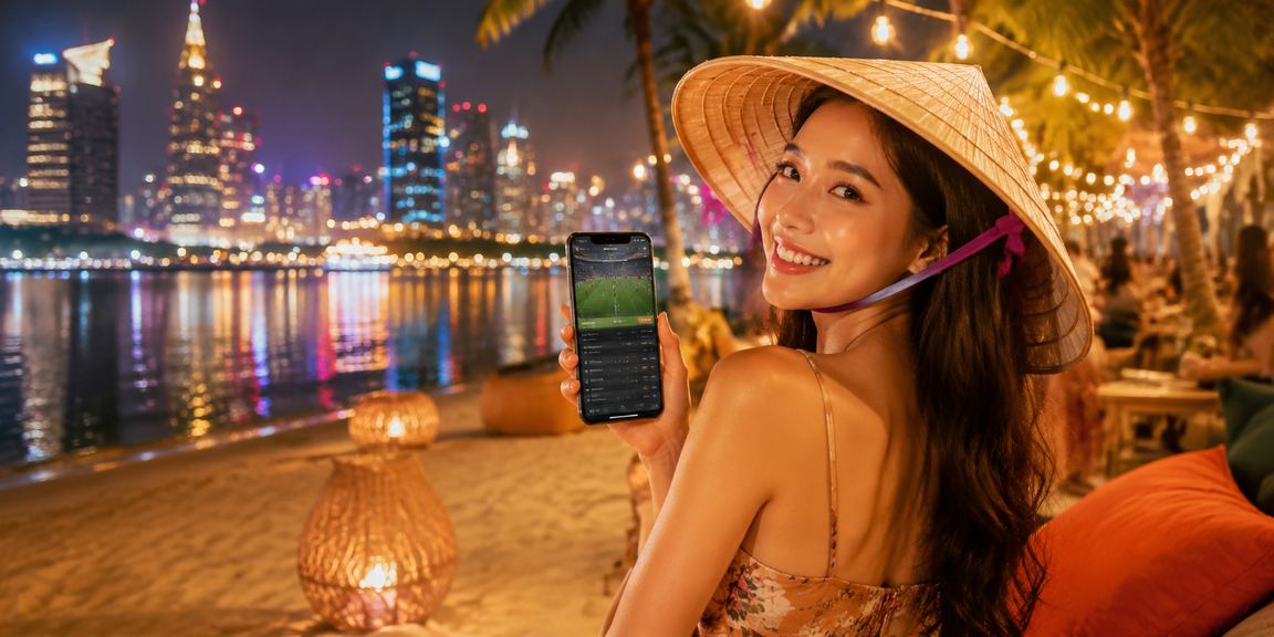 Cảnh cổ vũ thể thao sôi động tại TP.HCM với nón lá truyền thống và cá cược online